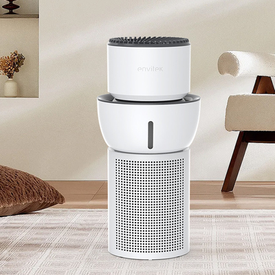 ROHS Umidificador Branco Purificador de Ar 3 In1 HEPA Filtro 1000 Ft