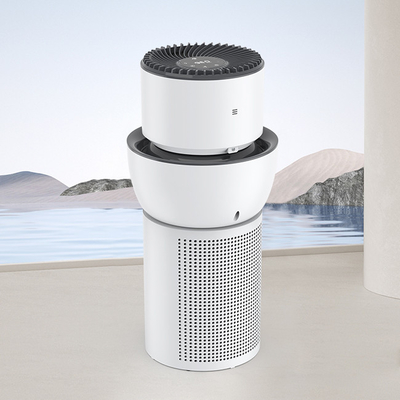 Aparelho de purificação de ar para ambientes grandes com umidificador Hepa com luz UVC