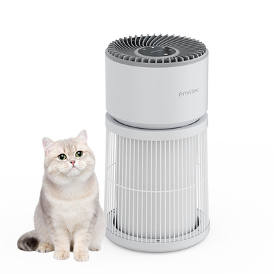 Filtro de carbono HEPA Purificador de ar UV Design de malha de ferro 235CFM para PET