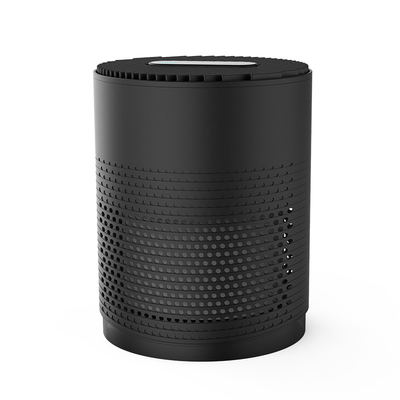 Purificador de ar negro Eliminador de odores Hepa 14 Filtração de carbono ativado