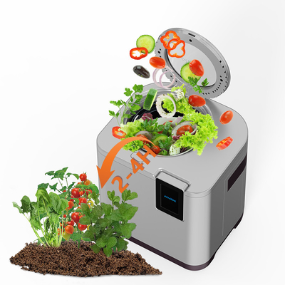 4.5L Composta de resíduos alimentares domésticos de grande capacidade com filtro de carbono ativado