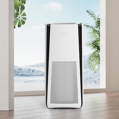 Purificador de ar de filtro Hepa para interiores 1-12h Timer Wi-Fi para grandes áreas de vida
